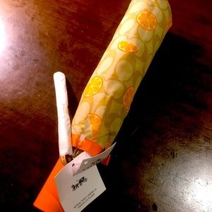 Coach Retractable Umbrella